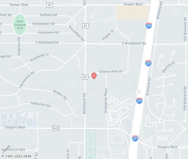 Location Map: 25700 Science Park Dr Beachwood, OH 44122